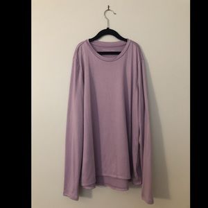 American Eagle Outfitters purple long sleeve